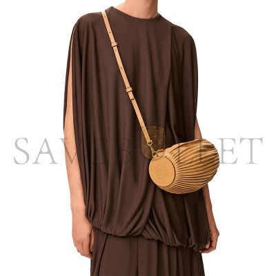 LOEWE BRACELET POUCH IN PLEATED NAPPA LAMBSKIN A912P84X27 (25*10*10cm)